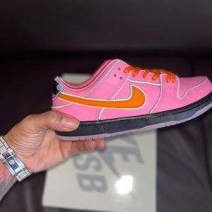 Power Puff Girl SB dunk SIZE 2